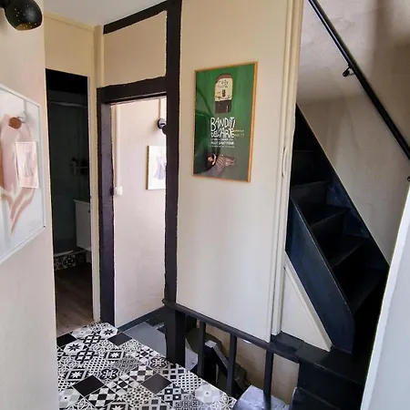 アパート Appartement Typique Rouen Centre Avec Parking Gratuit